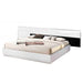 Mariano Furniture - Bahamas Eastern King Bed in White/Black - BM-BAH-EK - GreatFurnitureDeal