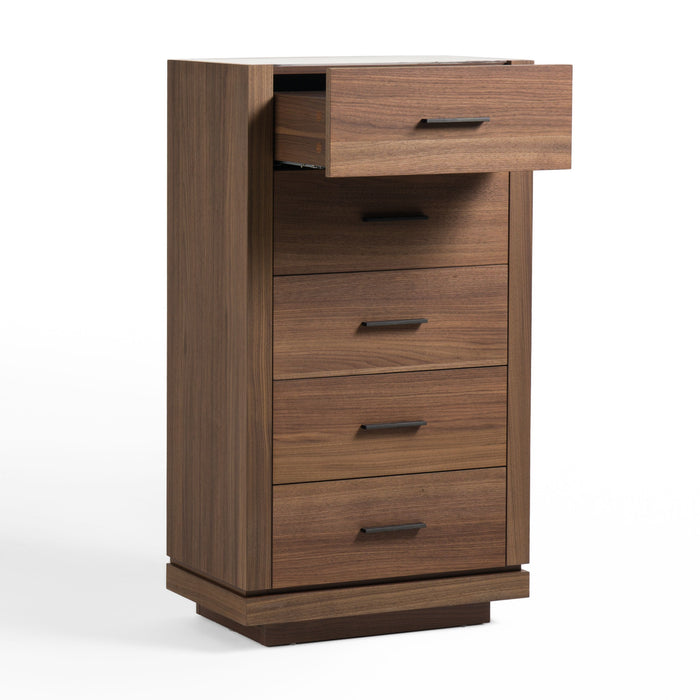 VIG Furniture - Nova Domus Bailey- Modern Walnut Chest - VGHB-EM112W-W - GreatFurnitureDeal