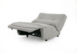 VIG Furniture - Divani Casa Basil - Modern Grey Fabric Large Electric Recliner Chair - VGSX-22056-RCLNR-LRG-SLATE - GreatFurnitureDeal