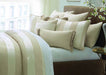 AICO Furniture - Amalfi 10 Piece King Comforter Set, Sand - BCS-KS10-AMLFI-SND-CLEARANCE - GreatFurnitureDeal