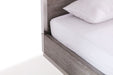 VIG Furniture - Modrest Arlene Modern Grey Elm & Stainless Steel Canopy Eastern King Bed - VGVCBD008A-EK - GreatFurnitureDeal