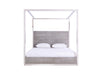VIG Furniture - Modrest Arlene Modern Grey Elm & Stainless Steel Queen Bedroom Set - VGVCBD008A-SET-Q - GreatFurnitureDeal