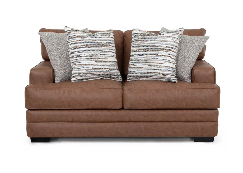 Franklin Furniture - 953 Regent Sofa, Loveseat and Chair Set in Duvall Saddle - 95340-SADDLE-95320-SADDLE-95388-SADDLE - GreatFurnitureDeal
