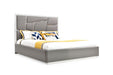 VIG Furniture - Modrest Chrysler Modern Grey Eastern King Bedroom Set - VGVCBD8978-SET-GRY-EK - GreatFurnitureDeal