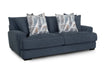 Franklin Furniture - 809 Camden Sofa and Loveseat Set in Genius Storm - 80940-STORM-80920-STORM - GreatFurnitureDeal