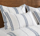 Classic Home Furniture - Jayson Blue Stripe Linen Cashmere 3pc Queen Set - BEDD339Q - GreatFurnitureDeal