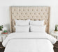Classic Home Furniture - Danica White 3pc Queen Quilt Set - BEDQ508Q - GreatFurnitureDeal