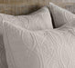 Classic Home Furniture - Carly White 3pc Queen Quilt Set with SILVADUR - BEDQ516Q - GreatFurnitureDeal
