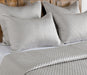 Villa By Classic Home - Diamond Silver 4pc King Quilt Set - BEDQ518K - GreatFurnitureDeal