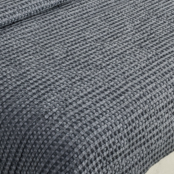 Villa By Classic Home - Colmar Marina Blue Quilt - BEDQ532K - GreatFurnitureDeal