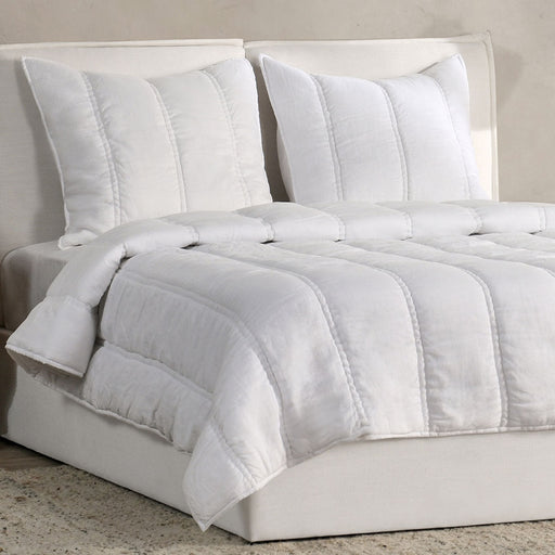 Villa By Classic Home - Rowen 4 Piece King Quilt Set - BEDQ533K - GreatFurnitureDeal