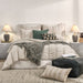 Classic Home Furniture - Rowen Taupe 4 Piece Queen Quilt Set - BEDQ534Q - GreatFurnitureDeal