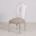 European Furniture - Bellagio Luxury Side Chair Set of 2 - Antique Silver - 40050-SC - GreatFurnitureDeal