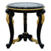 European Furniture - Bellagio III End Table in Black-Gold - 30019-ET - GreatFurnitureDeal