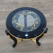 European Furniture - Bellagio III End Table in Black-Gold - 30019-ET - GreatFurnitureDeal