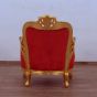 European Furniture - Bellagio II 3 Piece Living Room Set in Red-Gold - 30013-3SET - GreatFurnitureDeal