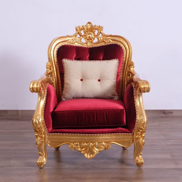 European Furniture - Bellagio II 3 Piece Luxury Living Room Set - 30015-SLC - GreatFurnitureDeal