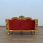 European Furniture - Bellagio II 4 Piece Living Room Set in Red-Gold - 30013-4SET - GreatFurnitureDeal
