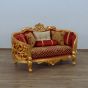 European Furniture - Bellagio II 4 Piece Living Room Set in Red-Gold - 30013-4SET - GreatFurnitureDeal