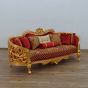 European Furniture - Bellagio II 2 Piece Living Room Set in Red-Gold - 30013-2SET - GreatFurnitureDeal