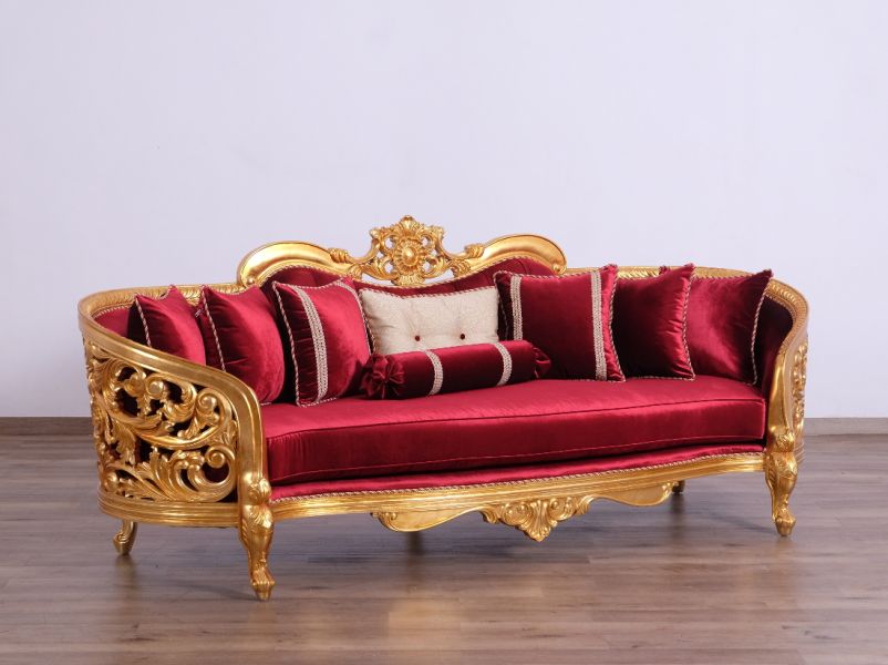 European Furniture - Bellagio II 3 Piece Luxury Living Room Set - 30015-SLC - GreatFurnitureDeal