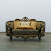 European Furniture - Bellagio Luxury Loveseat Gold-Black - 30019-L - GreatFurnitureDeal