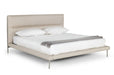 VIG Furniture - Modrest Bergeron Contemporary Cream Woven Fabric Queen Bed - VGODZW-20107-WHT-BED-Q - GreatFurnitureDeal