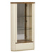 American Eagle Furniture - P101 Ebony Finish Vitrine - DD-P101 - GreatFurnitureDeal