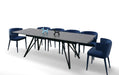 VIG Furniture - Modrest Bobby Modern Black Ceramic Extendable Dining Table - VGYF-DT8936-BLK-DT - GreatFurnitureDeal
