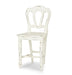 Bramble - Napoleon Counter Stool w- Back Carving - 26712WHD - GreatFurnitureDeal