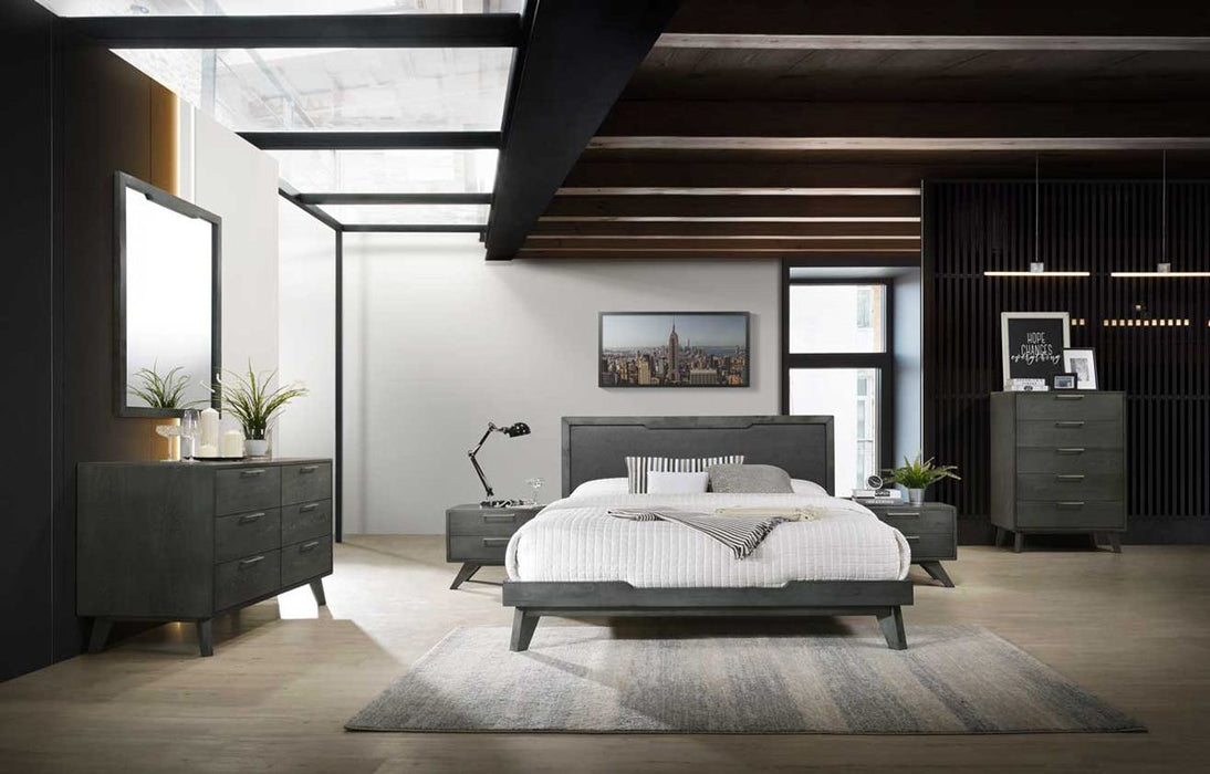VIG Furniture - Nova Domus Soria Modern Grey Wash Queen Bed - VGMABR-32-BED-GRY-Q - GreatFurnitureDeal