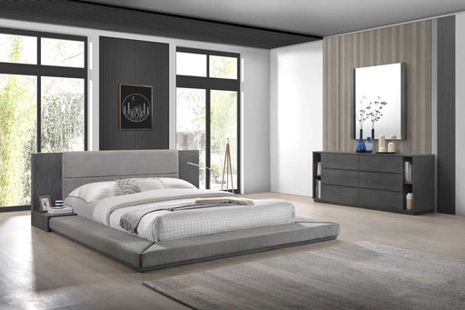 VIG Furniture - Nova Domus Jagger Modern Grey Eastern King Bed - VGMABR-55-GRY-BED-EK - GreatFurnitureDeal