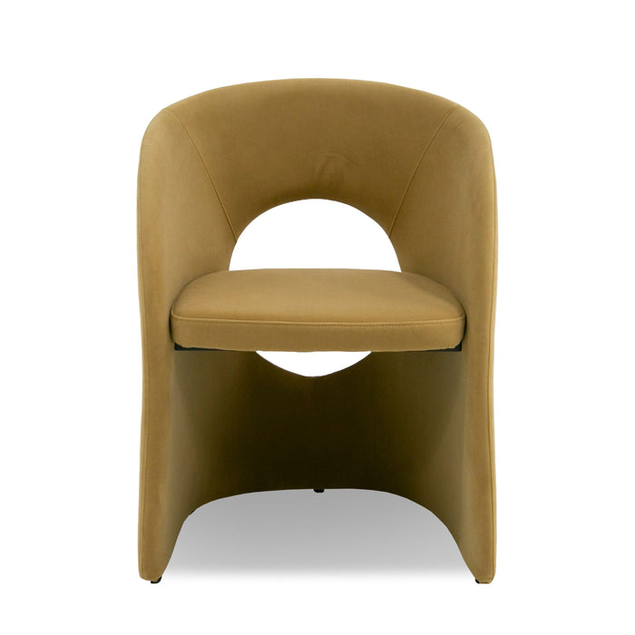 VIG Furniture - Modrest Brea - Modern Tan Fabric Dining Chair (Set of 2) - VGEUMC-9708CH-A-TAN - GreatFurnitureDeal