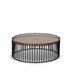 VIG Furniture - Modrest Bronson Modern Walnut & Black Round Coffee Table - VGMAMIT-5224-COF - GreatFurnitureDeal