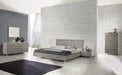 VIG Furniture - Nova Domus Bronx Italian Modern Faux Concrete & Grey Eastern King Bed - VGACBRONX-BED-EK - GreatFurnitureDeal