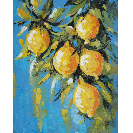 Bramble - Lemon Citron on Canvas 30 x 30 w/o Frame - BR-C1013-28153------ - GreatFurnitureDeal