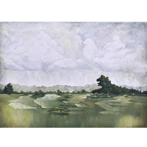 Bramble - Green Valley on Canvas 36 x 24 w/o Frame - BR-C1031-28155------ - GreatFurnitureDeal