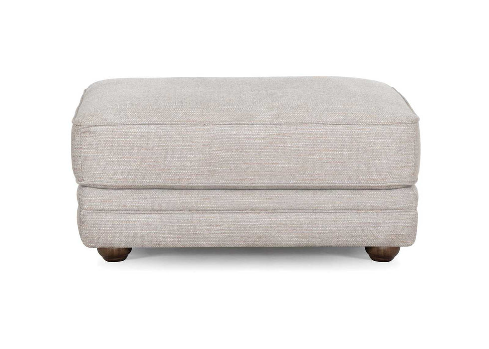 Franklin Furniture - 968 Imari Matching Ottoman for Chair in Boka Stone - 96818-STONE - GreatFurnitureDeal