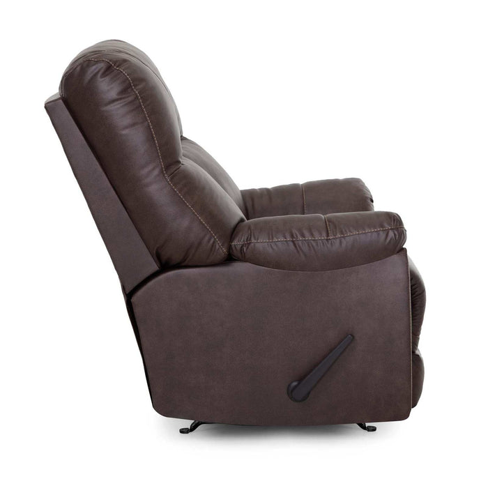 Franklin Furniture - 4755 Kent Rocker Recliner in Merida Fudge - 4755-FUDGE - GreatFurnitureDeal
