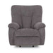 Franklin Furniture - 4703 Connery Rocker Recliner in Arden NW Charcoal - 4703-CHARCOAL - GreatFurnitureDeal