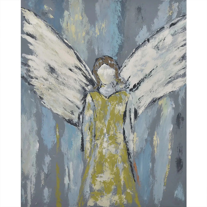 Bramble - Angel on Canvas 30 x 40 w/o Frame - BR-C871-28154------ - GreatFurnitureDeal