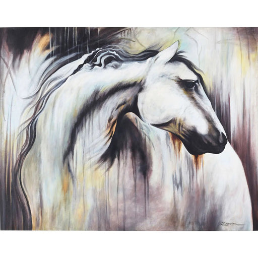 Bramble - Horse 2 on Canvas 60 x 40 w/o Frame - BR-C873-28157------ - GreatFurnitureDeal