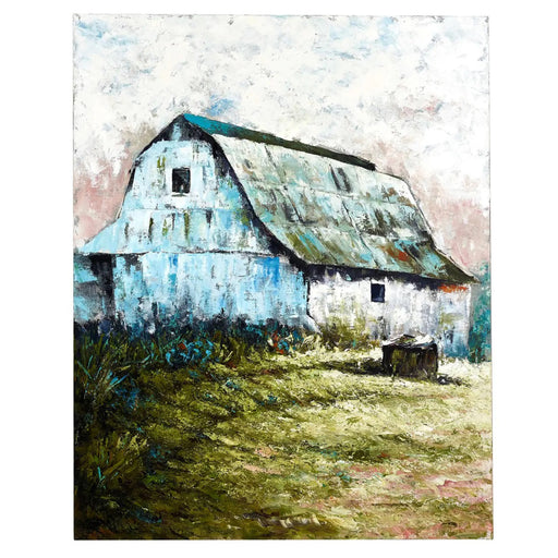 Bramble - Edge Barn on Canvas 30 x 40 w/o Frame - BR-C921-28154------ - GreatFurnitureDeal