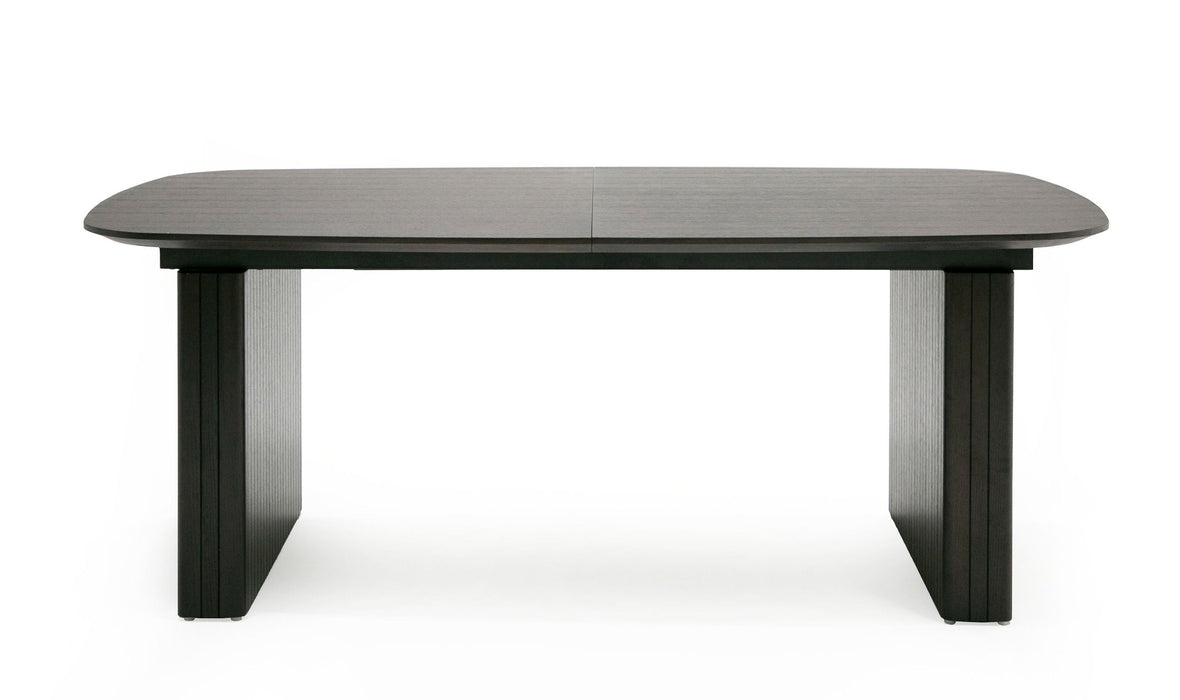 VIG Furniture - Modrest Calhoun Modern Smoked Oak Extendable Dining Table - VGDWJ3572-BRN-DT