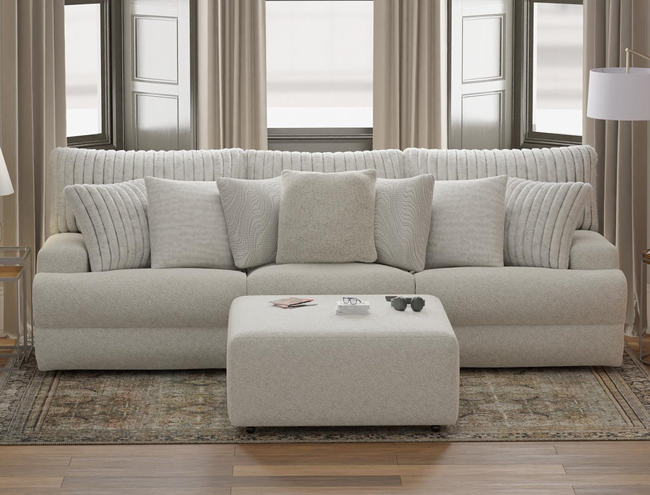 Catnapper - Carmen Oversized Power Headrest Reclining Sofa with 3 recliners in Porcelain - 63286-63285-63287 - GreatFurnitureDeal