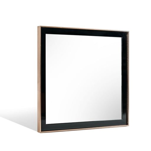 VIG Furniture - Nova Domus Cartier Modern Black & Rosegold Mirror - VGVCJ-A002-M - GreatFurnitureDeal