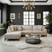 Homelegance - Juniper 2 Piece Sectional with Left Chaise in Taupe - 8312NTP*2LC2R - GreatFurnitureDeal