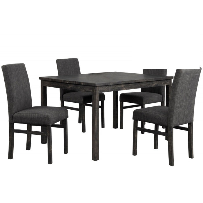 Mariano Furniture - CD038 - 5 Piece Counter Dining Table Set in Charcoal - BM-CD038DW5 - GreatFurnitureDeal
