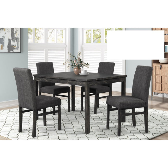 Mariano Furniture - CD038 - 5 Piece Counter Dining Table Set in Charcoal - BM-CD038DW5 - GreatFurnitureDeal