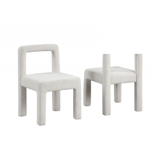 Mariano Furniture - CD040 Dining Chair in Cream (Set of 2) - BM-CD040CRE-DC - GreatFurnitureDeal
